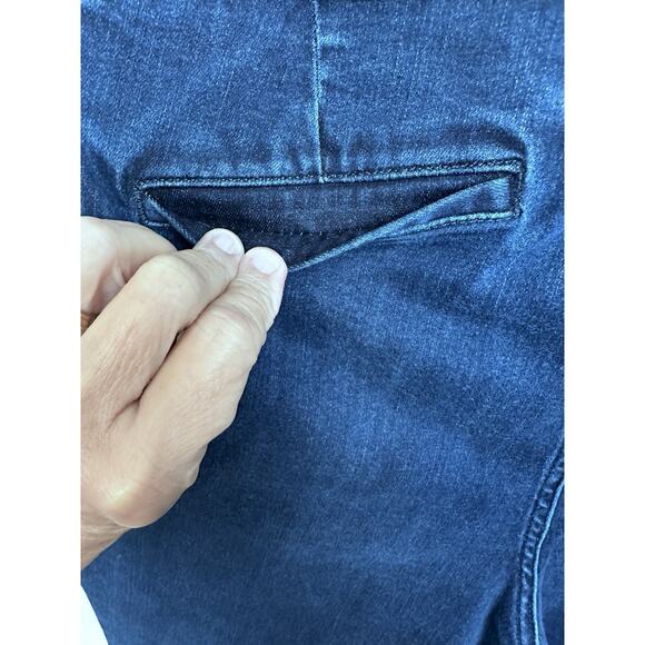 Torrid Premium Trouser Ankle Skinny Jeans Womens Size 20R Dark Wash - Picture 15 of 16